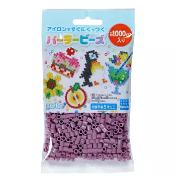Бусины Perler одноцветные, сливовые сумерки