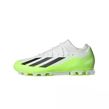 бутсы adidas Crazyflight X3 Artificial White Solar Green Grass Boots IG7651