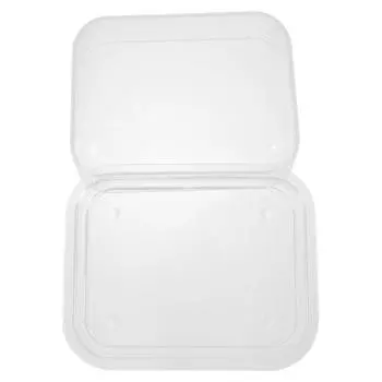 Butter Box Lid Holder Crisper Container Dessert Server Acrylic Restaurant Tableware
