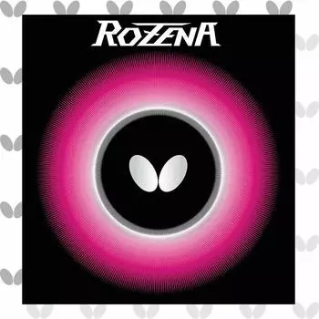 Butterfly Table Tennis Back Rubber Rosena 06020 Black Thick