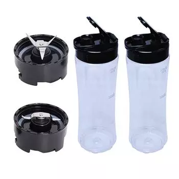 Бутылка для блендера 20 унций для блендера Oster My Blend BLSTPB BLSTP2,2 стакана для блендера с 2 сменными лезвиями для блендера CHINA