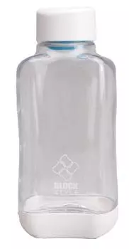 Бутылка для воды Pearl Metal 500 мл, прямая питьевая бутылка из поликарбоната, прозрачный блок, стиль H-6031