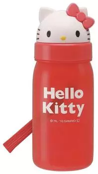 Бутылка для воды Skater Straw 350 мл Hello Kitty PBS3ST вырубная