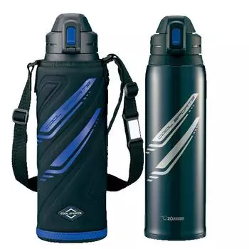 Бутылка для воды ZOJIRUSHI для питья из нержавеющей стали, спортивная, 1,55 л, SD-EA15-BA