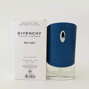 БУТЫЛКА Givenchy Pour Homme Blue Label Eau de Toliette 50 мл