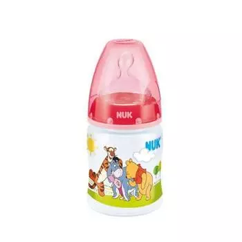 Бутылка Nuk First Choice Винни-Пух латекс S1 1 M (молоко) 0–6 месяцев 150 мл