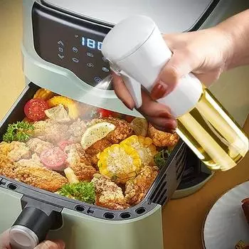 Бутылка-распылитель для масла прессованного типа 200/300 мл, распылитель для масла для готовки на кухне, распылитель для масла для барбекю на открытом воздухе, уксус, соевый соус
