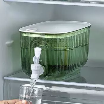 Бутылка с холодной водой, чайные горшки, диспенсер, кувшин-фонтан с краном, чайник, кувшин для сока, горшок для напитков, посуда для напитков, пластиковая банка для холодильника