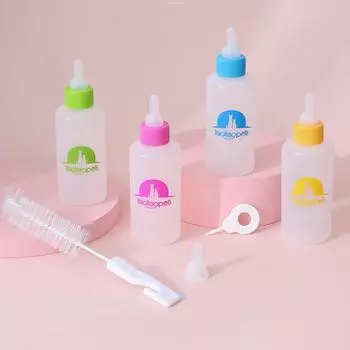 Бутылочка для соски для кошек, мягкая соска, бутылочка для кормления щенков, котят, кормушка для кошек, собак, домашних животных зелёный