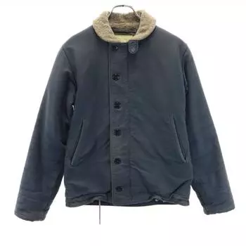 Buzz Rickson s Toyo Enterprises BR12030 Navy Department Real Name Replica N-1 Deck Jacket Men s Used
