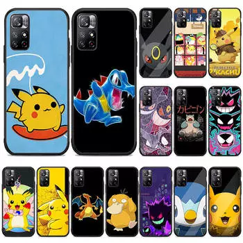 Мягкий чехол BW-16 Dark Pokmon для Samsung A04s A05s A10s A11 A12 A14 A15 A22 A23 A32 A50S M31 M51 M52 M53 A25 A30S A51 A52 A55 A70 A71 A72 S10 S9 Samsung A50S зелёный