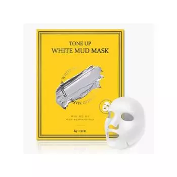 BY: OUR Tone Up White Mud Mask 3шт.