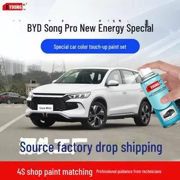 BYD Song Pro Gray Auto Paint Pen for Scratch Repair - Snow White Touch-Up Self-Spray