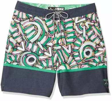 Быстросохнущие шорты для плавания Wilkinson MIRAGE WILKO KFISH Swimwear Купальник Япония 28-го размера [Rip Curl] Мужские (Мэтт Модель) [S01-503 / 18 ]