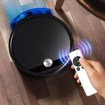 Бытовой 2800pa большой всасывающий робот-пылесос с дистанционным управлением, интеллектуальная домашняя подметальная машина, швабра, влажный и сухой робот-пылесос