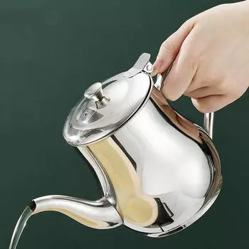 Бытовой чайник для хранения растительного масла из нержавеющей стали 11oz