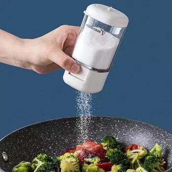 Бытовой дозирующий пресс, бак для посыпки соли, кухонный контроль артефактов, ограниченная коробка для соли, коробка для приправ, тип пресса