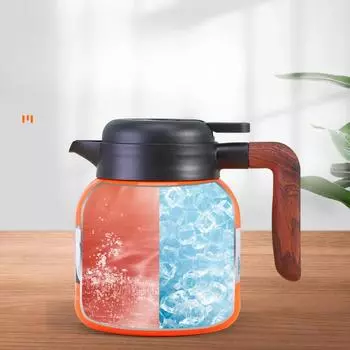 Бытовой старый белый чай Frowsty Pot, чайник большой емкости для тушения, офисный подарок на ежегодную встречу, изолированный чайник для чая 1L
