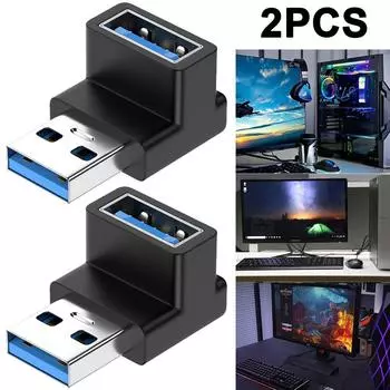 C# 5V 3A Разъем 10Gbps Type-A Male to Type-A Female OTG Адаптер для компьютера