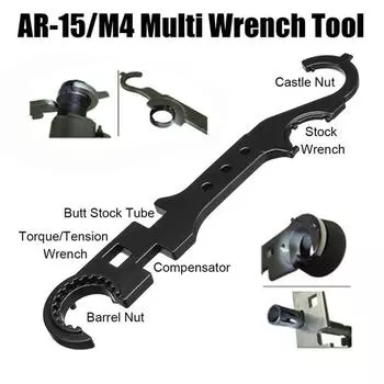 C Ombat W Rench Tools Стальной гаечный ключ Многофункциональные бочкообразные ключи Набор инструментов One Size чёрный