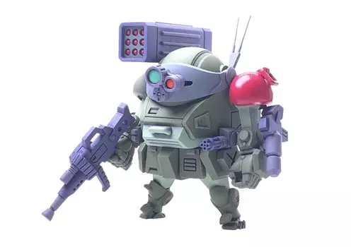 Cabico Choipura Series Armored Trooper Votoms Scope Dog Red Shoulder Custom Height 45mm Plastic Model M.I.Molde ATM-09-RSC Approx. Non-Scale