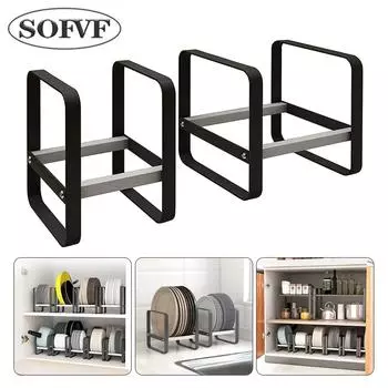Cabinet storage rack, plate and dish storage rack, bowl and cup rack, multifunctional product storage rack