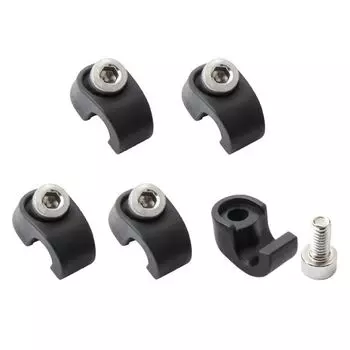 Cable Repair Accessory Hose Fixed Buckle Housing Guide Bike Fork Cable Clamp Disc Brake Hose Clip 5Pcs