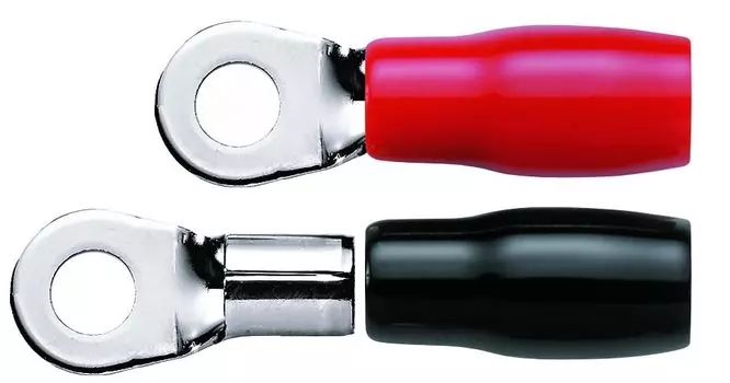 Cable Terminator crimp 1 piece diameter 8mm up to 4 Audio-Technica TL4-M8R (R-type type) (Red/Black, each) (Thread gauge)