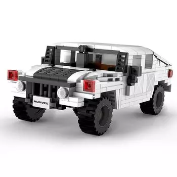 CaDA 1/24 масштаб серии автомобилей humvee / Humvee официальный лицензионный блок 328 деталей (Хамви)