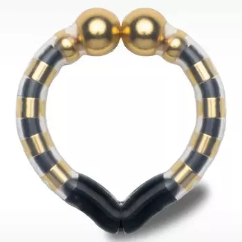 Calibauer Gorilla Premium Temporary Compatible with Small Penis Made in Equipped with Neodymium Cock Adult 24K Gold Includes Lost Prevention Strap x
