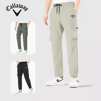 Callaway Work Pants Men s Summer Thin Style New Multi Pocket Sports Quick Drying Ice Silk Pants Men s Casual Pants L