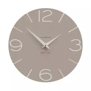 CalleaDesign SMILE Настенные часы Кофе Молоко