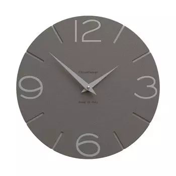 CalleaDesign SMILE Настенные часы кварцевые серые