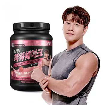 Calobi Perfect Power Shake Изолят сывороточного протеина WPI Протеиновый коктейль со вкусом клубники 1 кг