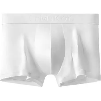 Calvin Klein Черный лейбл Solid Letter Embossed Logo пояс облегающие трусы-боксеры мужское нижнее белье белый NB2908-100 S