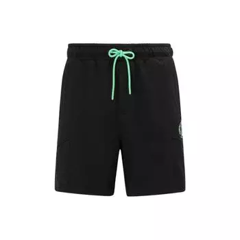 Calvin Klein Повседневные шорты с логотипом и шнурком, мужские штаны, космический черный J323189-BEH L