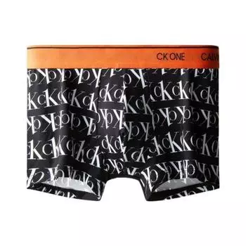 Calvin Klein Логотип дышащие облегающие трусы-боксеры мужские нижнее белье черные NB2225-4ZR M