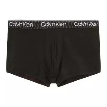 Calvin Klein Сетчатые трусы-боксеры с низкой посадкой, удобные, мужское нижнее белье, черное NB3807-UB1 M
