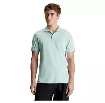 Calvin Klein Smooth Cotton Slim поло с короткими рукавами XL