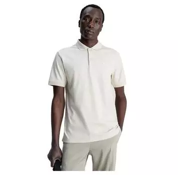 Calvin Klein Smooth Cotton Slim поло с короткими рукавами XL