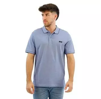 Calvin Klein Stretch Pique Tipping поло с короткими рукавами S