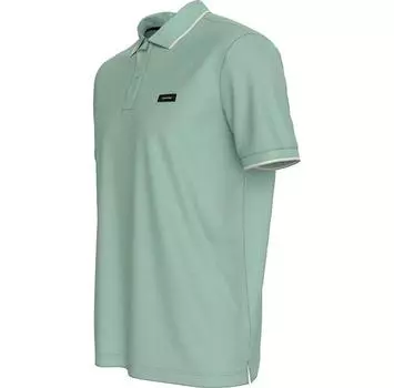 Calvin Klein Stretch Pique Tipping поло с короткими рукавами L