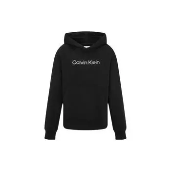 Calvin Klein Женская однотонная худи с вышивкой, классический черный 40WH106-BAE S