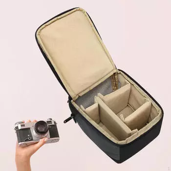 Camera Bag Sling Lens Case Portable Antishock Professional Carrying Shoulder Storage Pouch