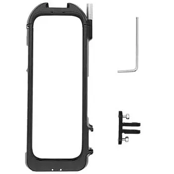 Camera Cage Cold Shoe Mount for X4 Camera Secure Metal Frame Case Camera Cage Photography Accessory for Outdoor Use