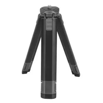 Camera Tripod Load 22.05lb Portable Lightweight Aluminum Alloy Extendable Phone Tripod for Camera