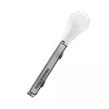Camping Folding Flatware Outdoor Plastic Spork Light Weight Utensils for Backpacking Hiking Camping Easy to Use