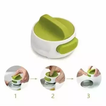 Can opener, bottle opener kitchen tool driver зелёный