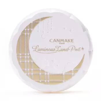 Canmake Lumina Luna Pact G01 Light Beige 9g Cream Pact Juicy Glow Cream 2in1 Pact 1