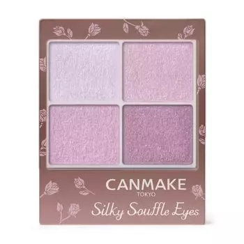 Canmake Silky Flare Eyes 12 Morning Viola 4 цвета тени для век блеск прозрачный фиолетовый